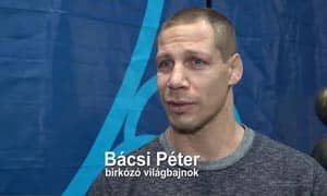 Interview Bácsi Péter birkózó világbajnokkal